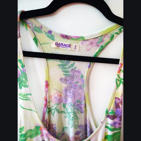 Garage Floral Dress with Cut-out Back - Picture 3 of 6